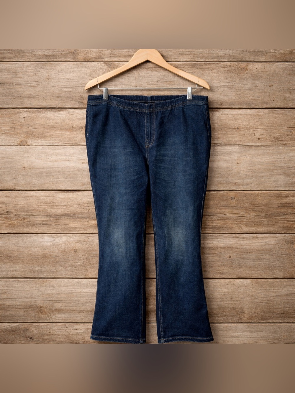 Essentials 22/24 Elastic Waist Cotton Spandex Jeans